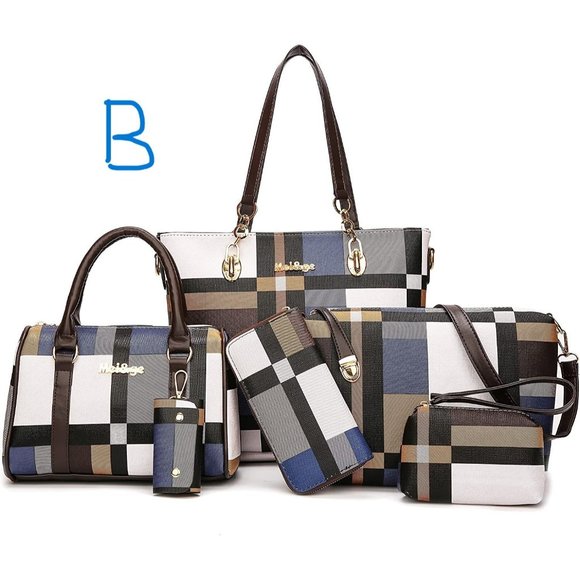 New 6 in 1 bundle * Designer Purses and Handbags - Picture 1 of 9